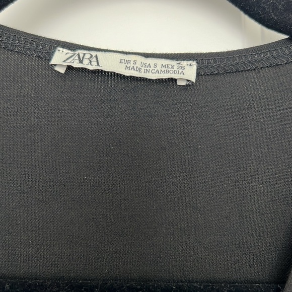 Zara Lightweight RuffleTiered Midi Cap Sleeve Dress - Picture 3 of 8